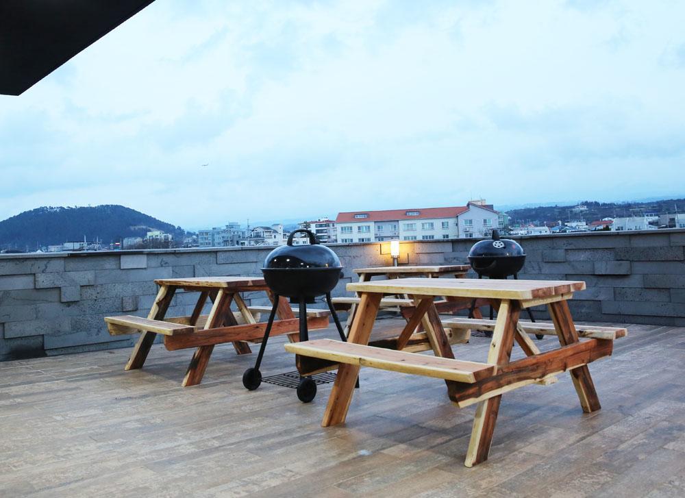 Jeju Feel Pension Exteriör bild